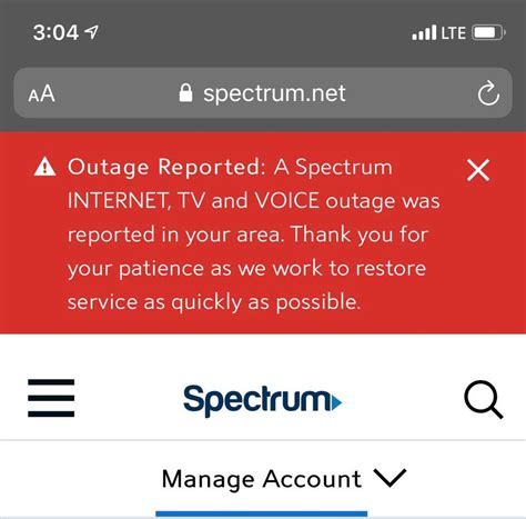 that provides cable television, internet and phone services for both residential and business customers. . Spectrum outage pasadena